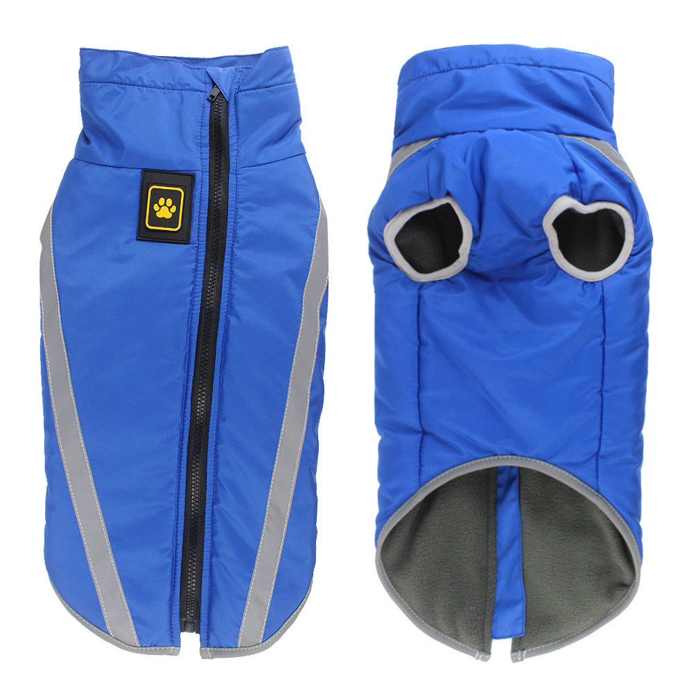 Experience the Comfort and Safety of Our Reflective Padded Winter Jacket For Dogs