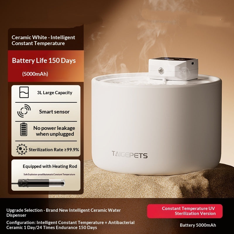 The Ultimate Ceramic Automatic Pet Water Fountain